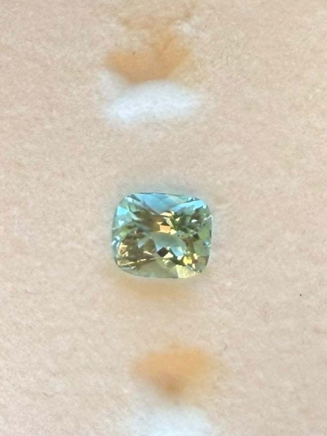 Aquamarin, Blau, Kissen, 1,50 ct