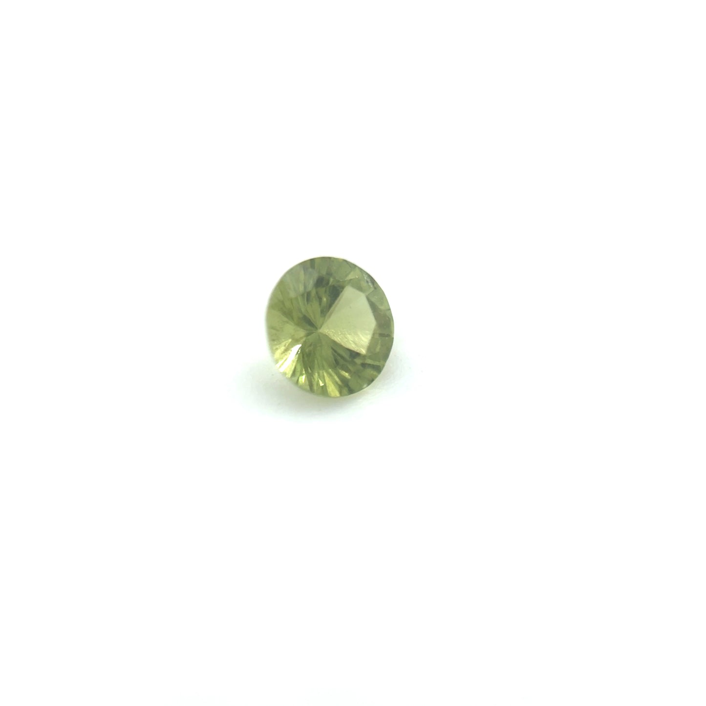Saphir, Grün, Rund, 0,20 ct, 3,5 mm