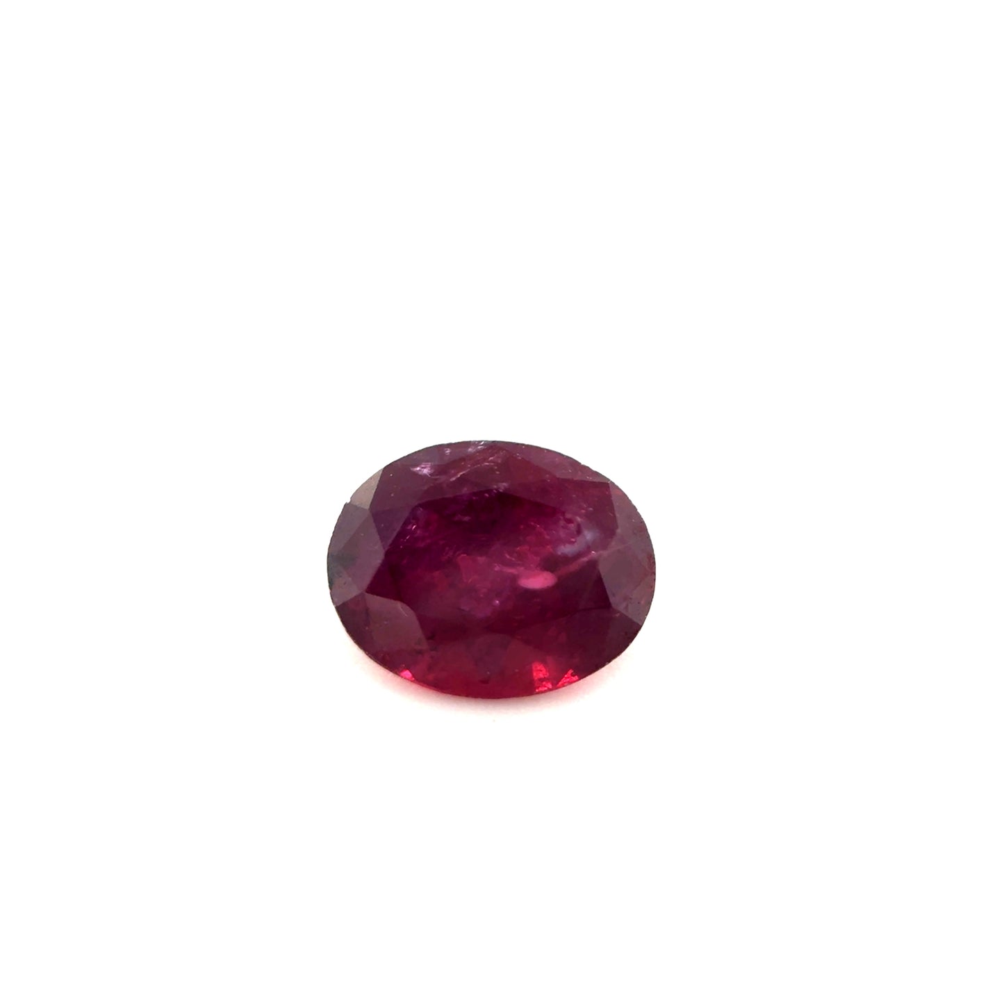 Rubin, Rot, Oval, 0,80 ct., 6,3x4,9x3,3 mm