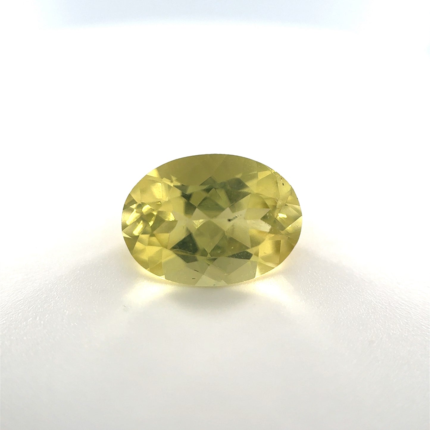 Goldberyll, gelb, Oval, 2.84ct