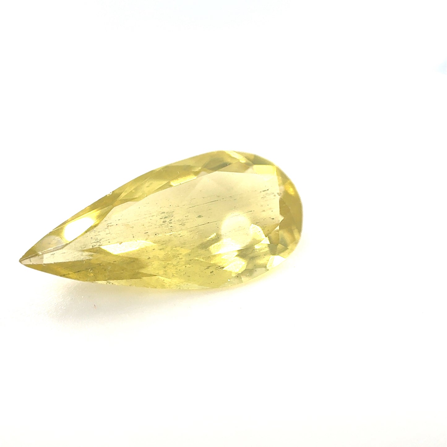 Goldberyll, gelb, Tropfen, 5.36ct