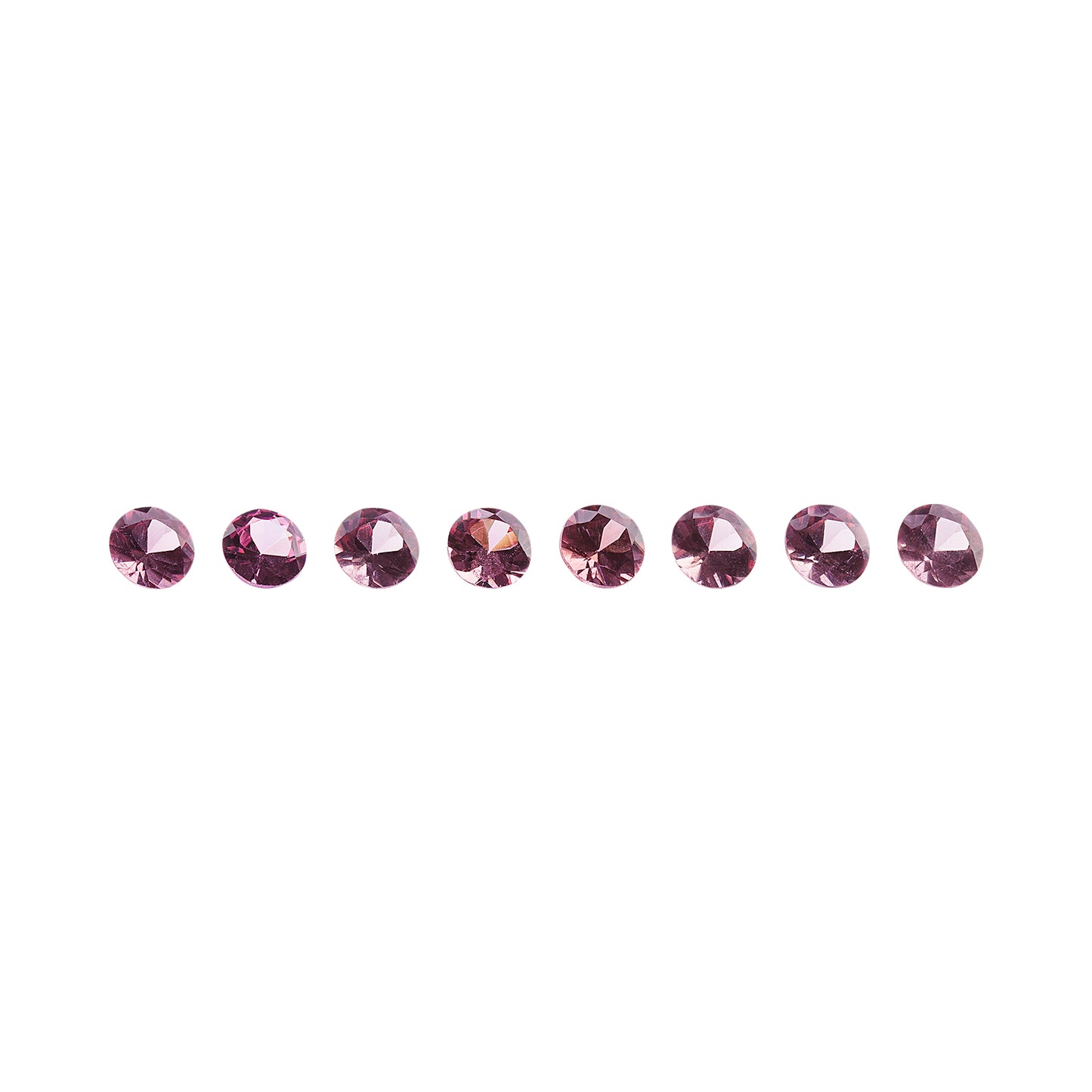 Malaya Granat, Rosa, Rund, 4,0mm