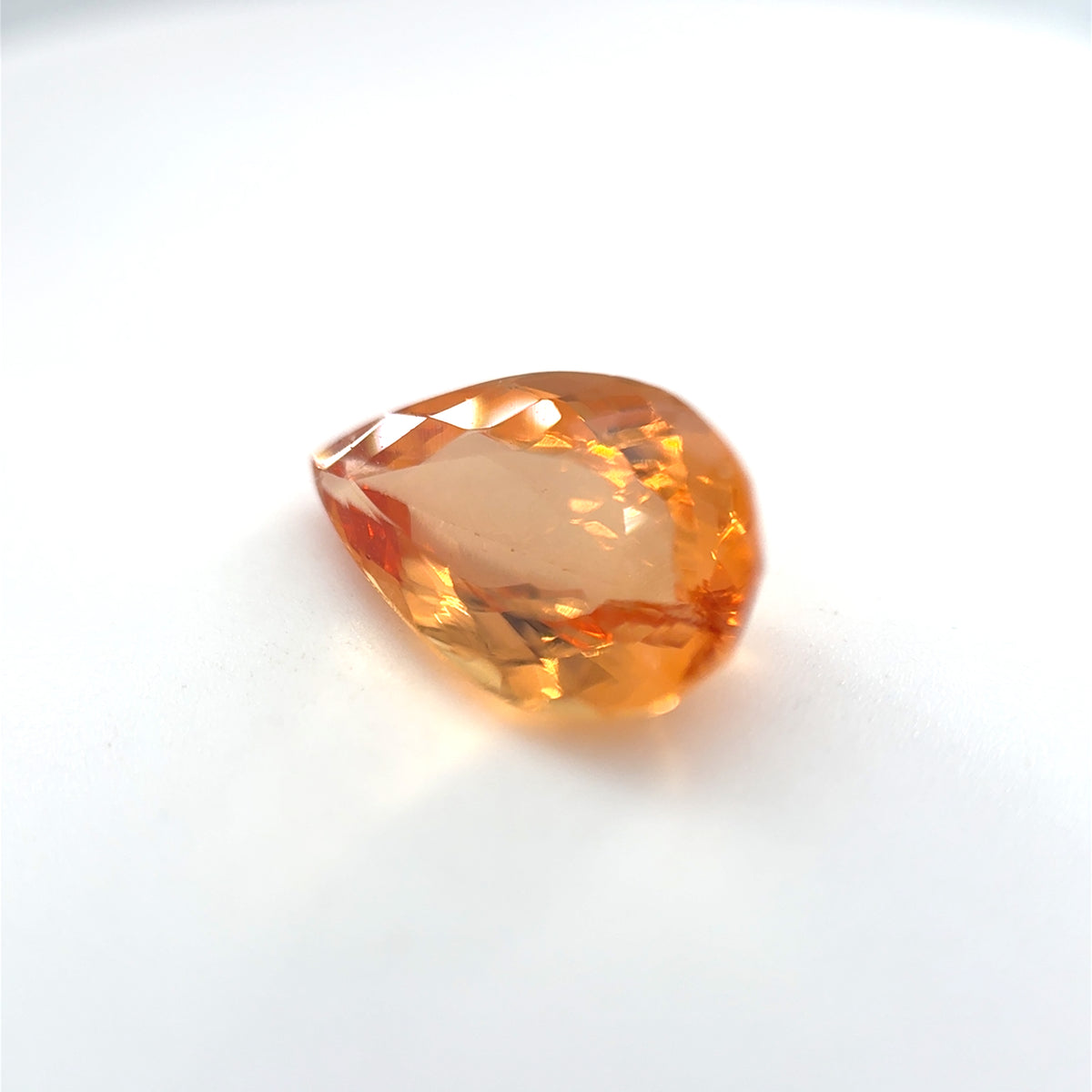 Imperial Topas, Orange, Tropfen, 3,59ct