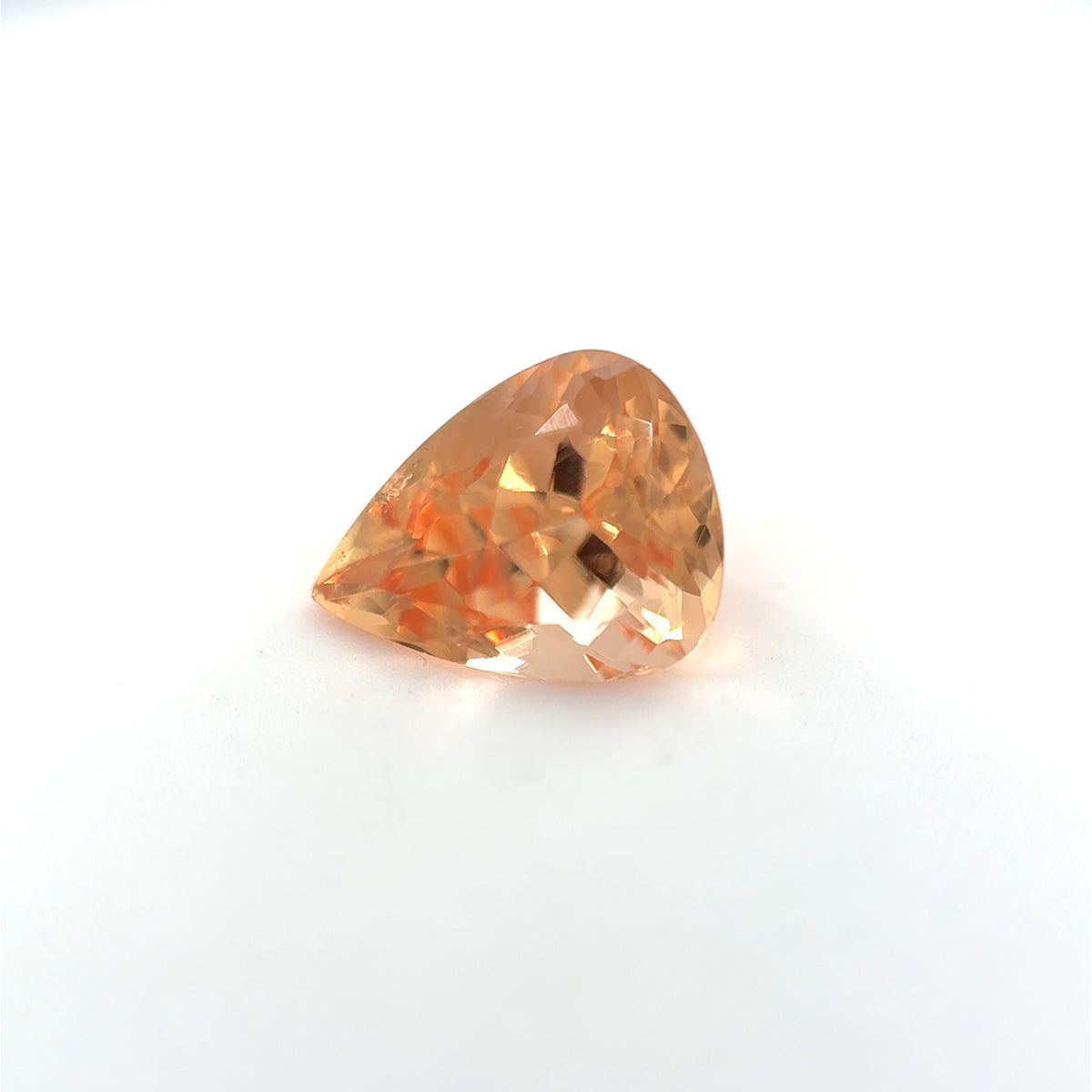Imperial Topas, Orange, Tropfen, 2,42ct