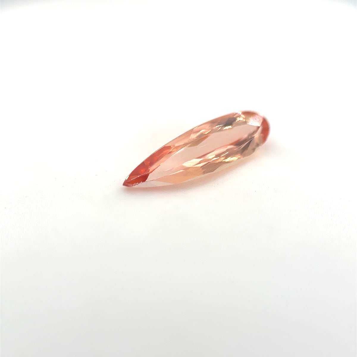 Imperial Topas, Orange, Tropfen, 1,02ct