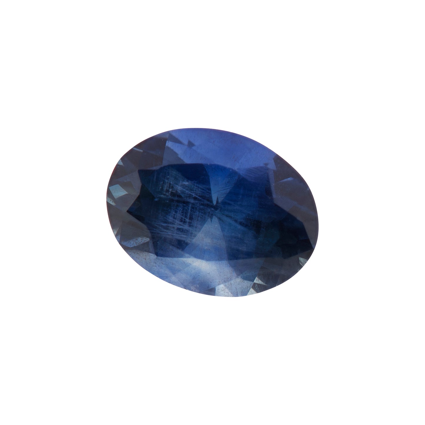 Saphir, Blau, Oval, 0,82 ct.