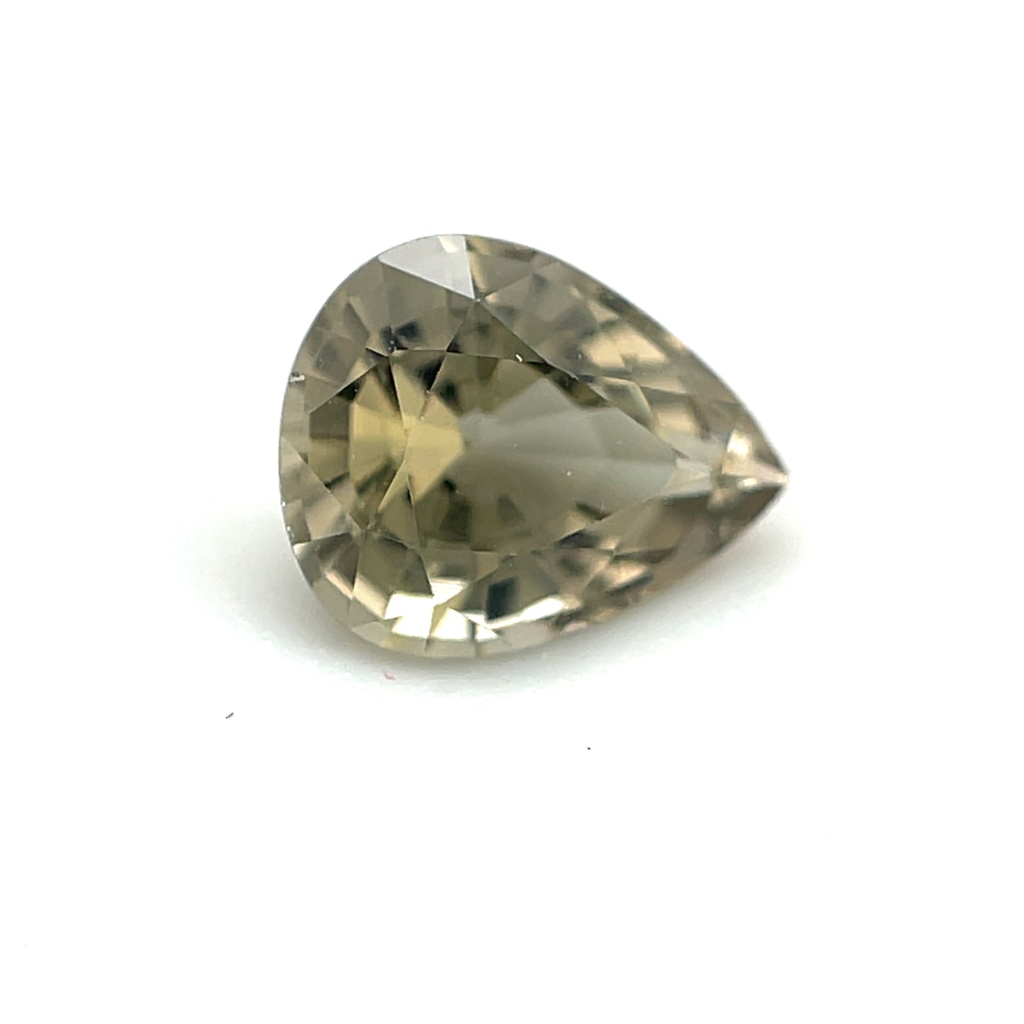 Saphir, Pastell, Tropfen, 1,20 ct., 7,8x6,3 mm