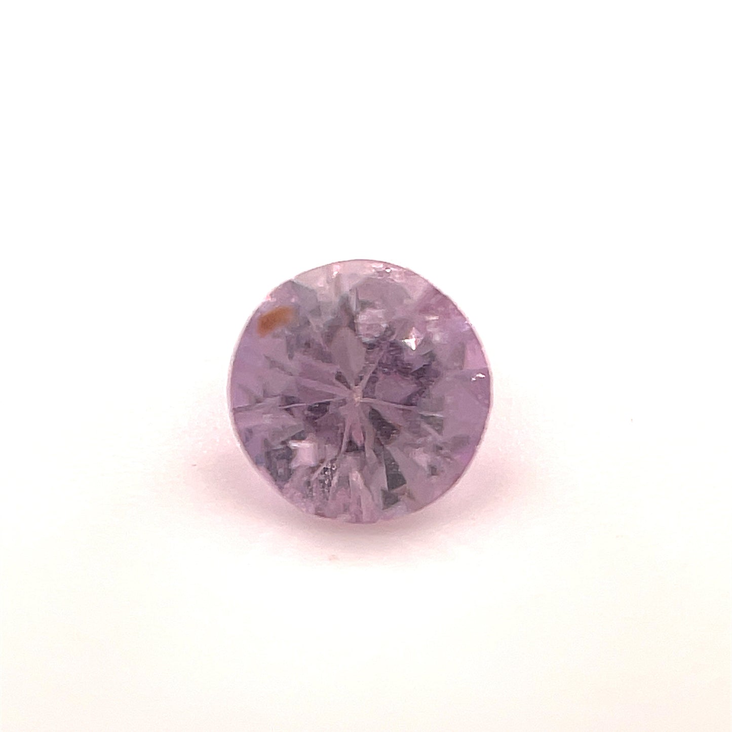 Saphir, Rosa, Rund, 0,31 ct.