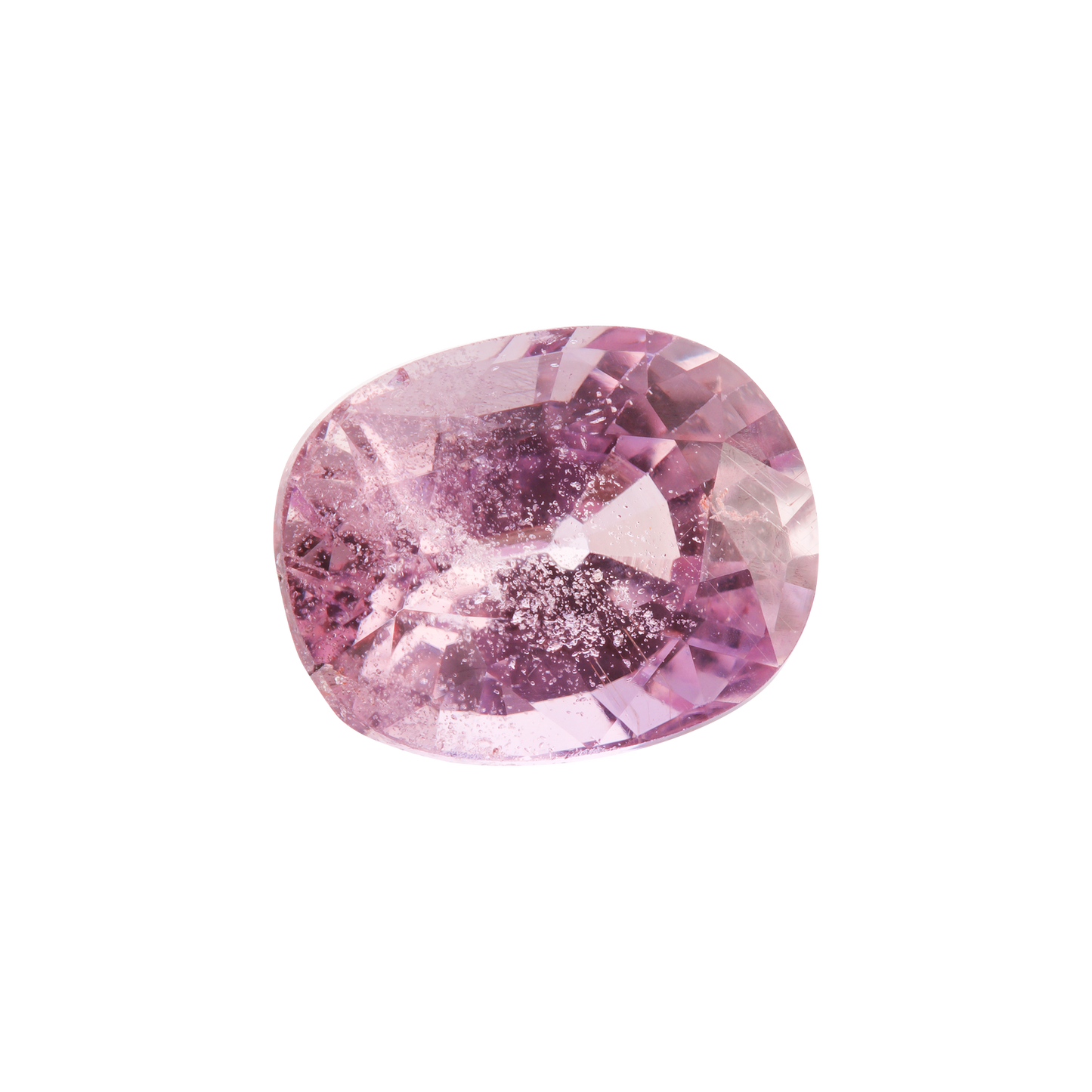 Saphir, Violett, Oval, 1,02 ct., 4,8x6,2 mm