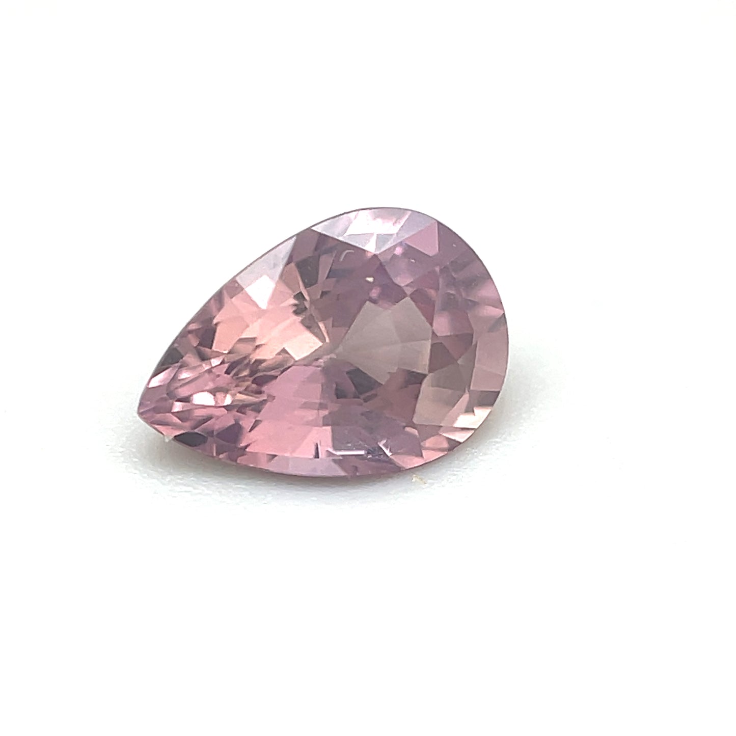 Saphir, Violett, Tropfen, 1,23 ct., 8,0x5,5 mm