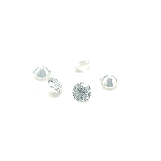 Diamant, Weiß, Rund, 0,015 ct., 1,5mm