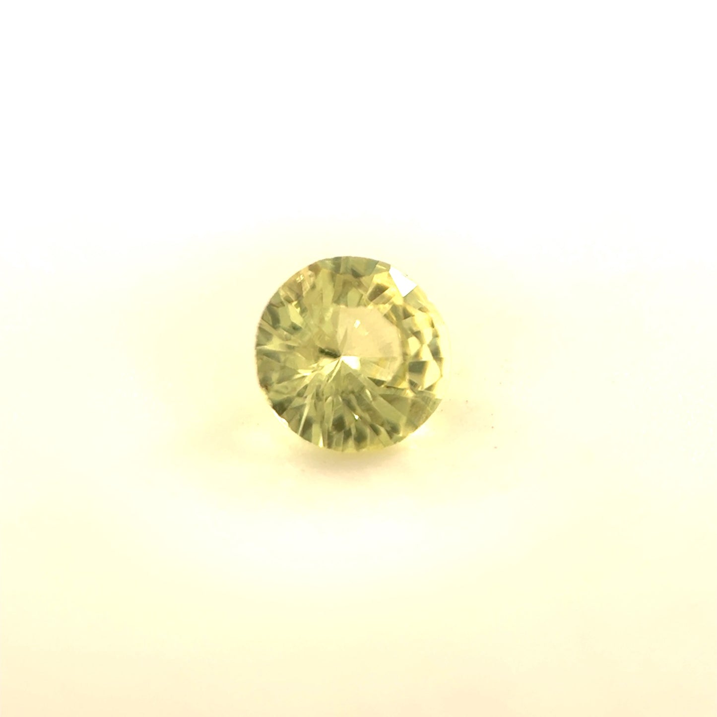 Saphir, Gelb, Rund, 0,26 ct