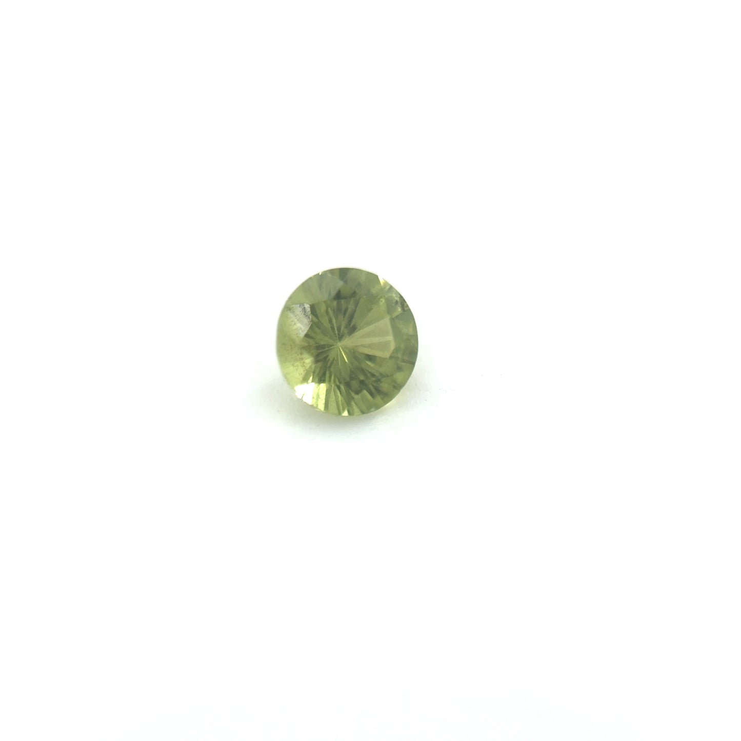 Saphir, Grün, Rund, 0,20 ct, 3,5 mm
