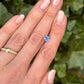 Saphir, Blau, Kissen, 1,19 ct., 5,8x5,6x4,0 mm