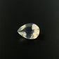 Rainbow Moonstone, Weiß, Tropfen, 0,84 ct