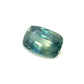 Saphir, Petrol, Kissen, 1,66 ct