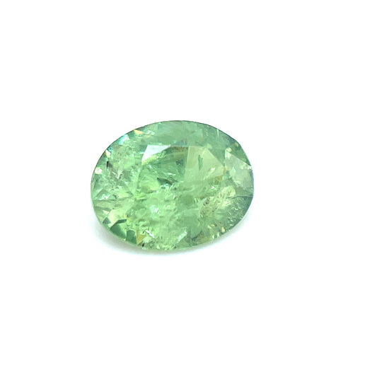 Demantoid, Grün, Oval, 1,39 ct., 7,7x6,0x3,9 mm