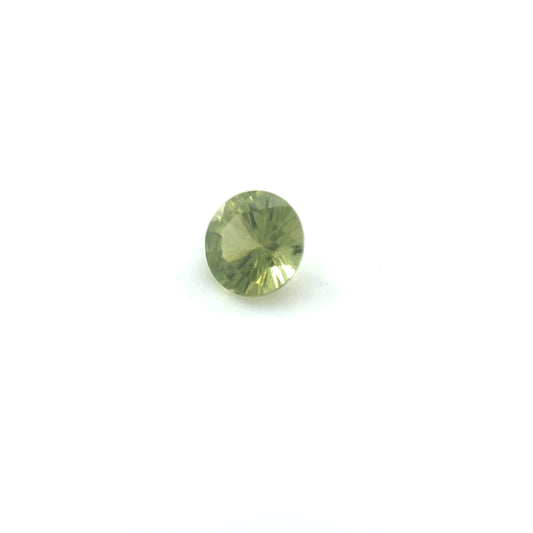 Saphir, Grün, Rund, 0,20 ct, 3,5 mm