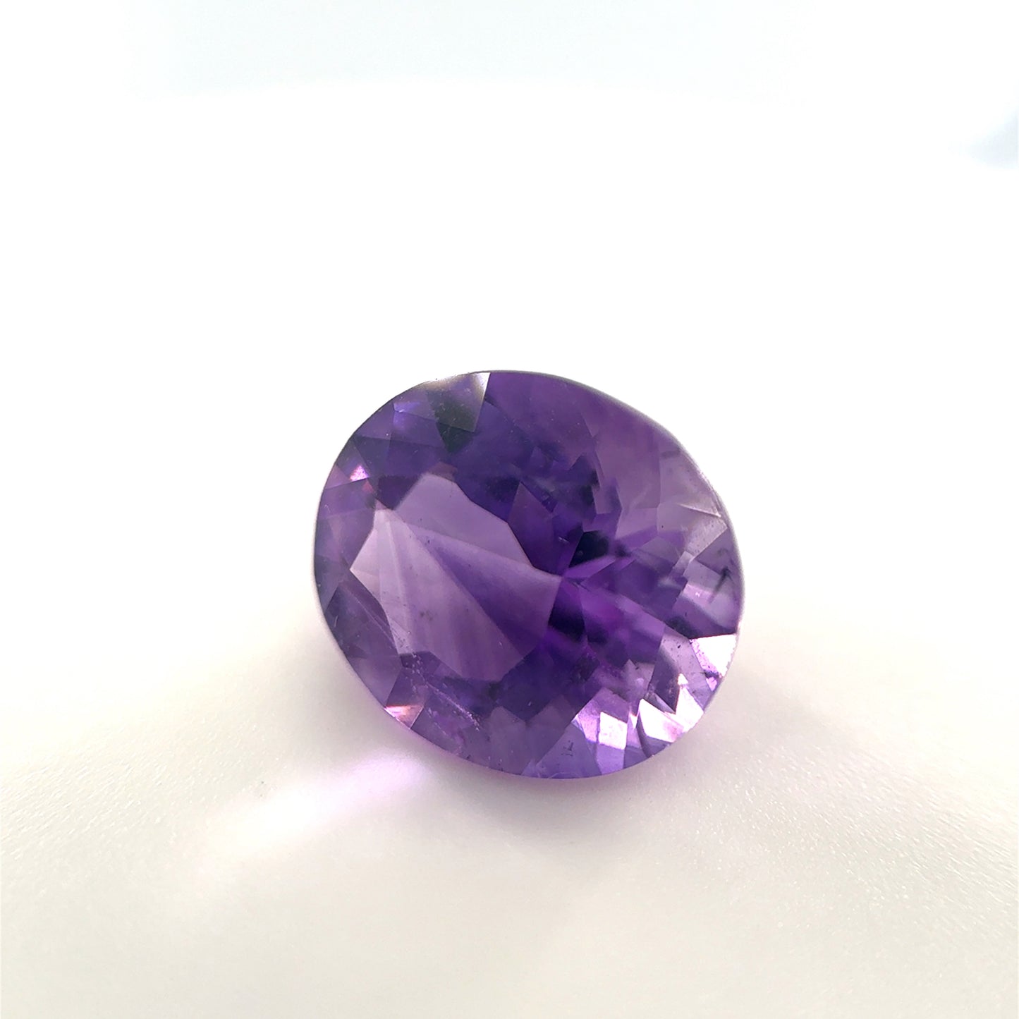 Amethyst, Violett, rund, versch.