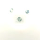 Saphir, Hellpetrol, Rund, 0,04 ct, 2,0 mm