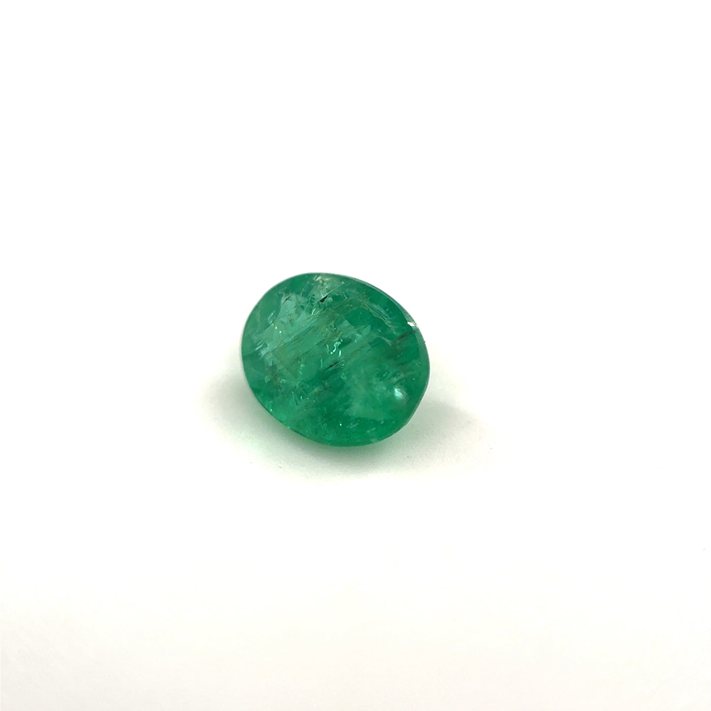 Smaragd, Grün, Oval, 1,05 ct., 7,3x6,0x4,0 mm