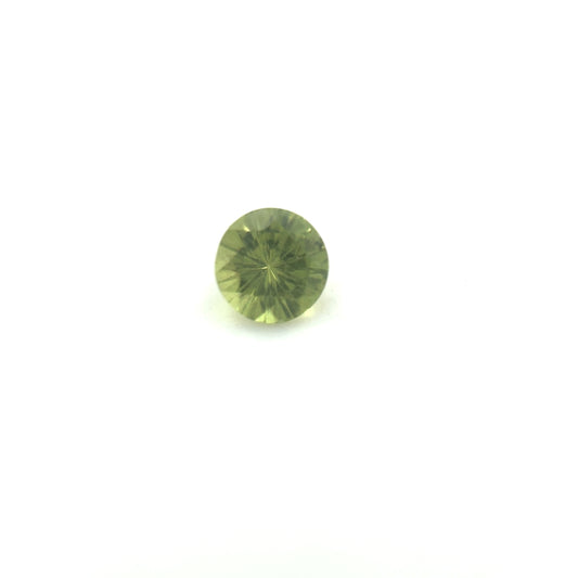 Saphir, Grün, Rund, 0,20 ct, 3,5 mm
