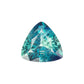 Saphir, Grün, Trillion, 0,82 ct., 6,0x6,0 mm