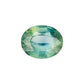 Saphir, Petrol-Blau, Oval, 2,44 ct., 7,7x9,6 mm