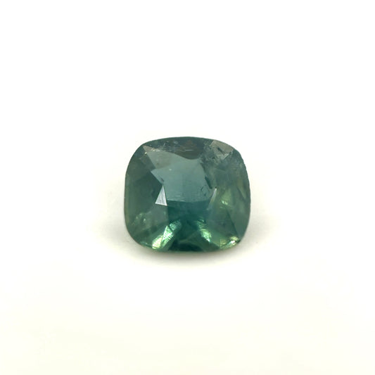 Saphir, Grün, Kissen, 0,39 ct.