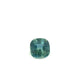 Saphir, Petrol, Kissen, 1,07 ct.