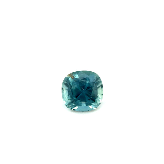 Saphir, Petrol, Kissen, 0,78 ct.