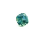 Saphir, Petrol, Kissen, 1,01 ct.