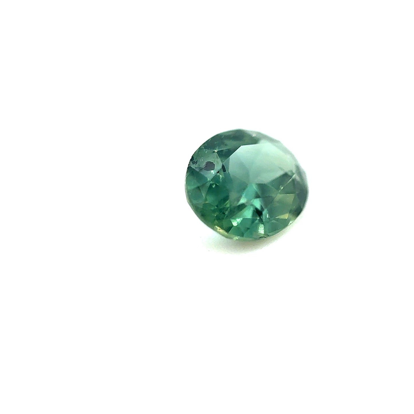 Saphir, Grün-Petrol, Oval, 0,95 ct.