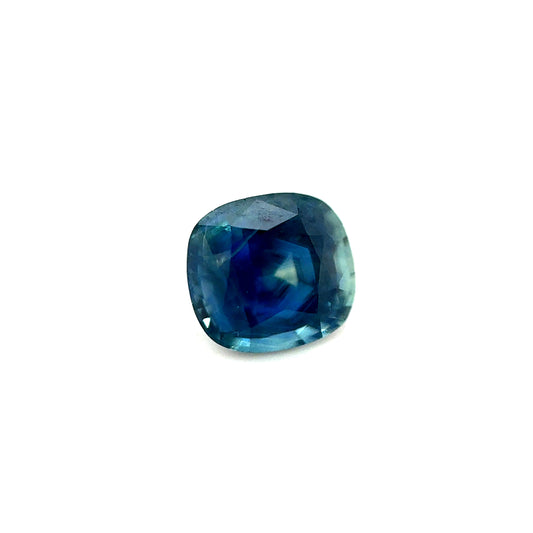Saphir, Blau, Kissen, 1,12 ct.