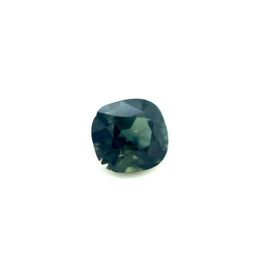 Saphir, Blau-Braun, Kissen, 0,74 ct.