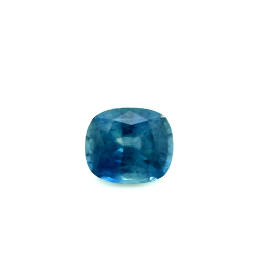 Saphir, Blau, Kissen, 0,97 ct.