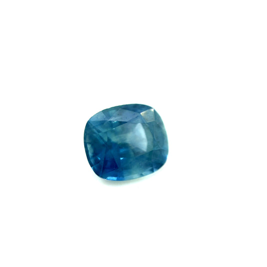 Saphir, Blau, Kissen, 0,97 ct.