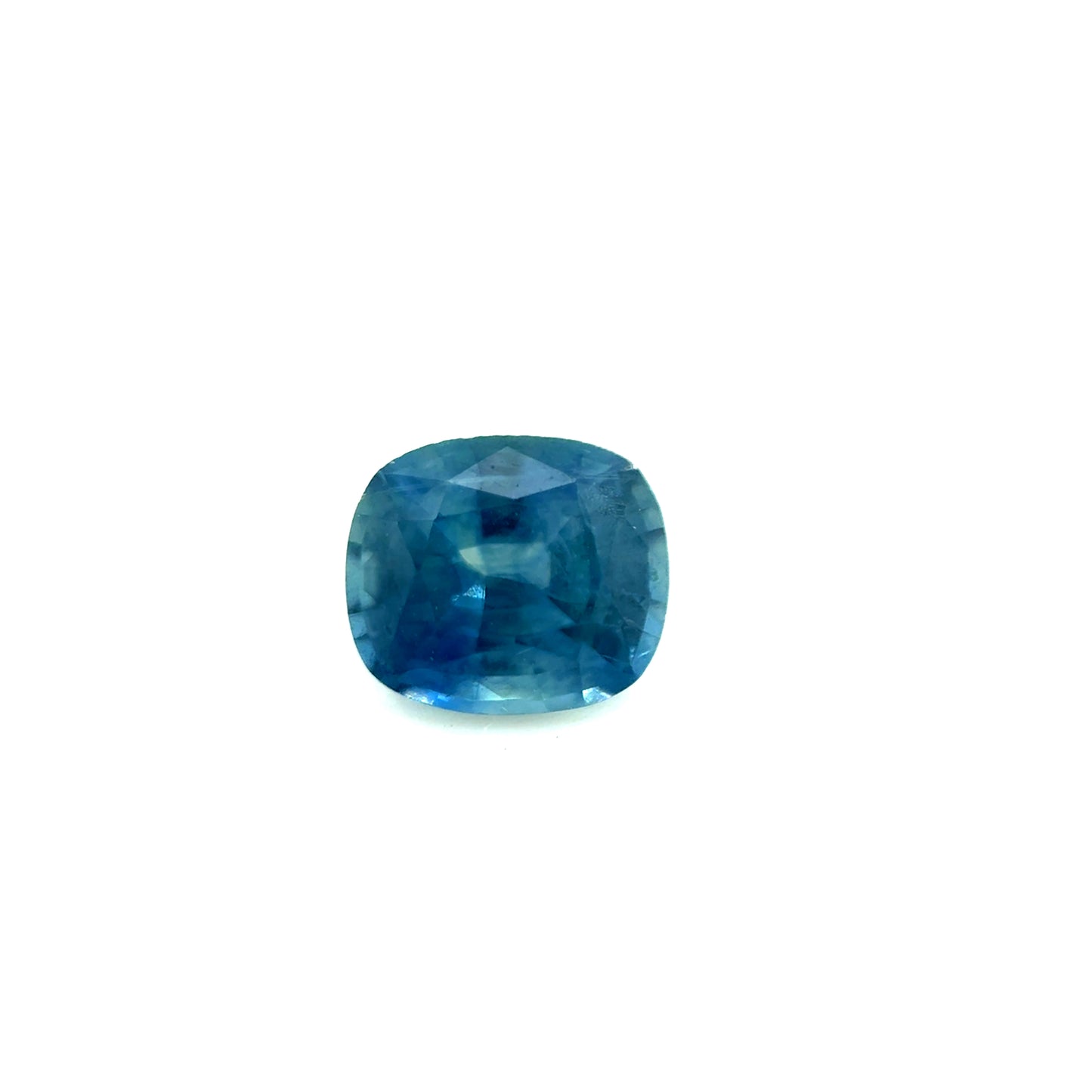 Saphir, Blau, Kissen, 0,97 ct.