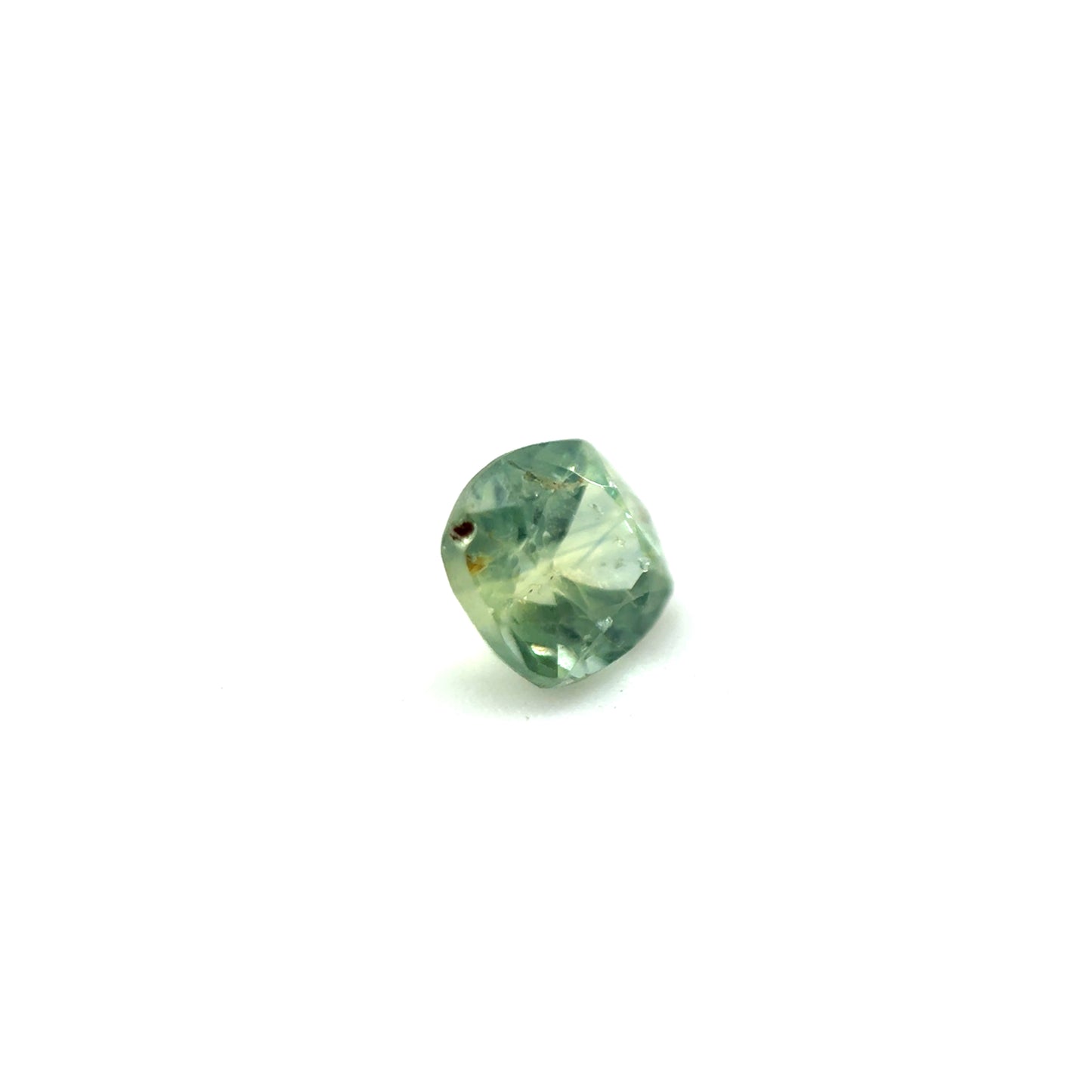 Saphir, Gelb-Grün, Kissen, 0,38 ct.