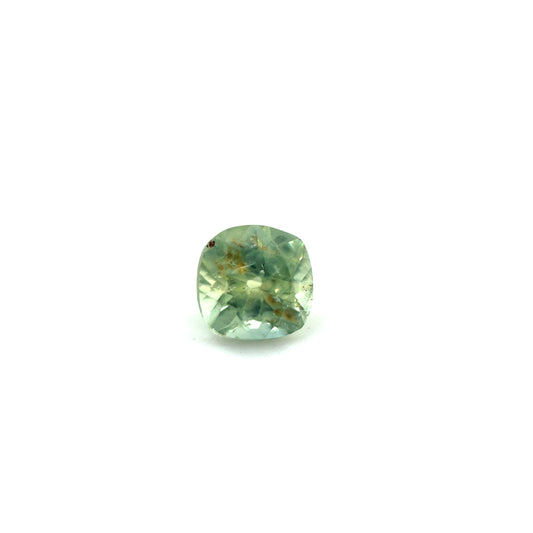 Saphir, Gelb-Grün, Kissen, 0,38 ct.