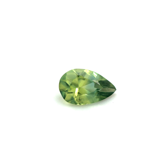 Saphir, Bicolor, Tropfen, 0,46 ct.