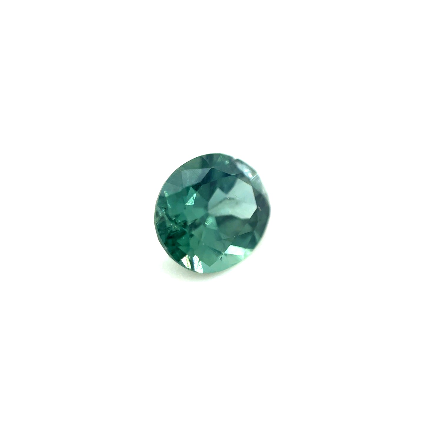Saphir, Petrol, Oval, 0,70 ct.