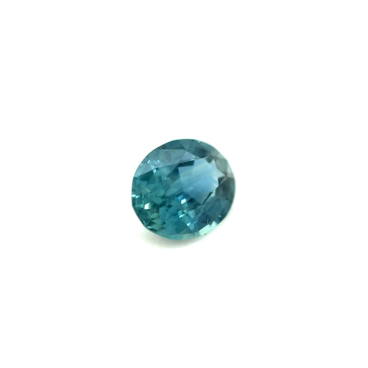 Saphir, Blau-Petrol, Oval, 0,77 ct.