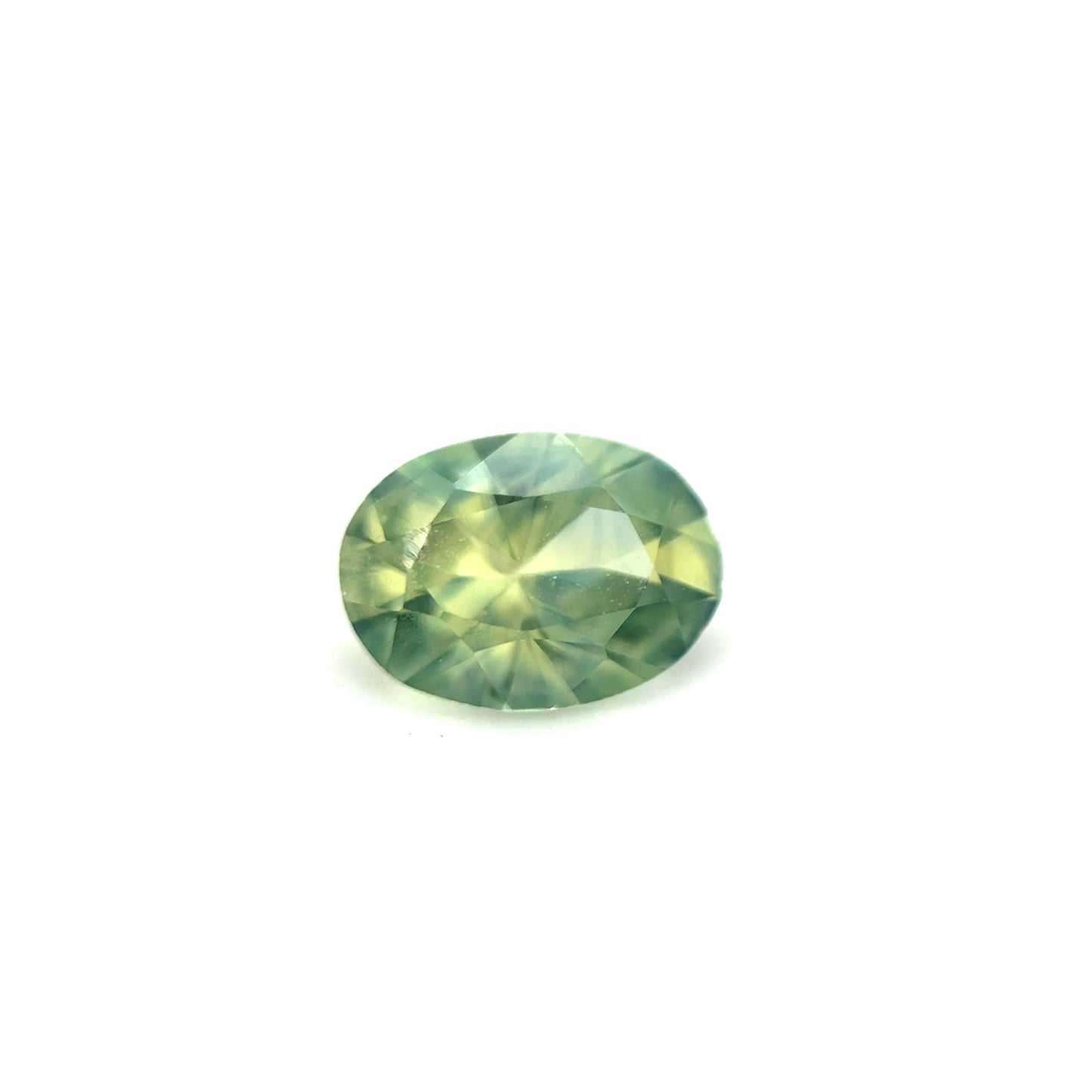 Saphir, Bicolor, Oval, 0,46 ct.