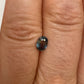 Saphir, Bicolor, Oval, 0,79 ct., 6,6x4,8x2,7 mm