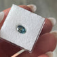 Saphir, Bicolor, Oval, 0,79 ct., 6,6x4,8x2,7 mm