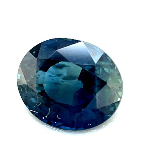 Saphir, Blau, Oval, 1,30 ct., 6,9x5,8x3,8 mm