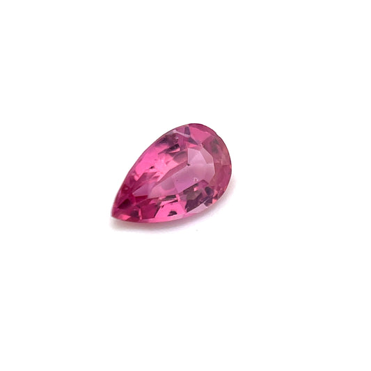 Saphir, Violett, Tropfen, 0,55 ct., 6,5x4,0x2,6 mm