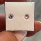 Saphir, Rosa, Rund, 3,8-4,0mm, 0,26 ct