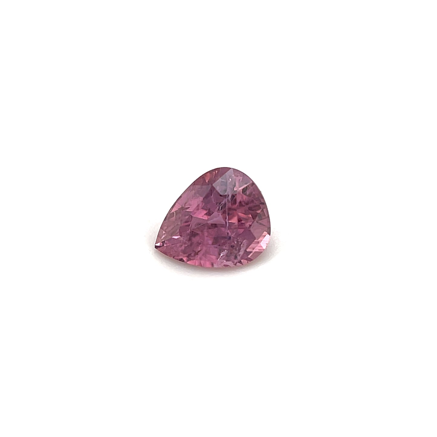 Saphir, Pink, Tropfen, 0,53 ct., 5,3x4,4x3,1